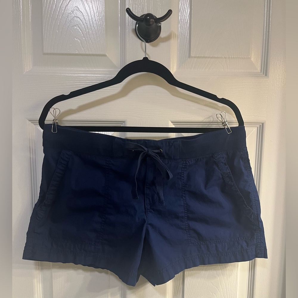 A.N.A. Navy Blue Cargo Shorts